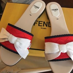 Fendi sandals. Never worn.